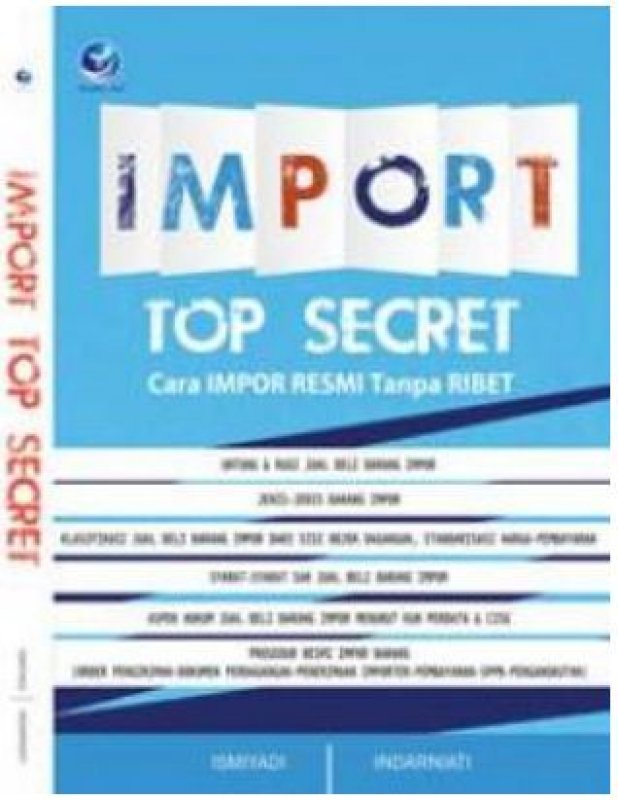 Cover Buku Import Top Secret, Cara Impor Resmi Tanpa Ribet