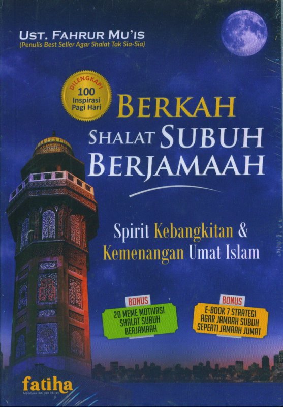 Cover Buku Berkah Shalat Subuh Berjamaah