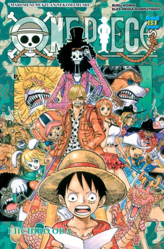 Cover Buku One Piece 81