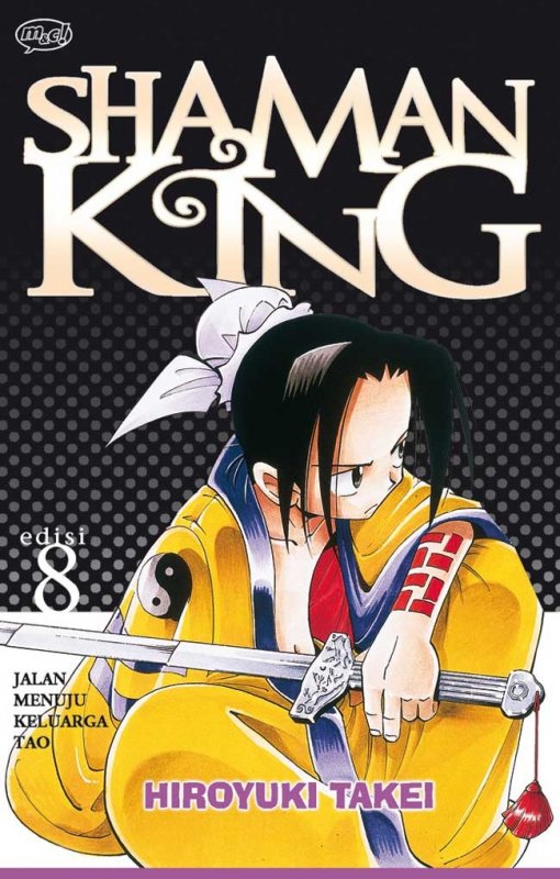 Cover Buku Shaman King 08