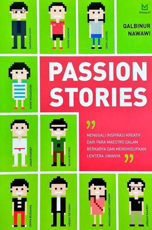 Cover Buku Passion Stories