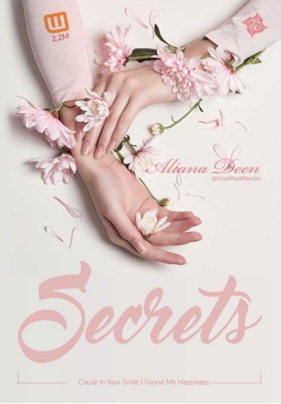 Cover Buku Secrets Edisi TTD+Pembatas buku+Note