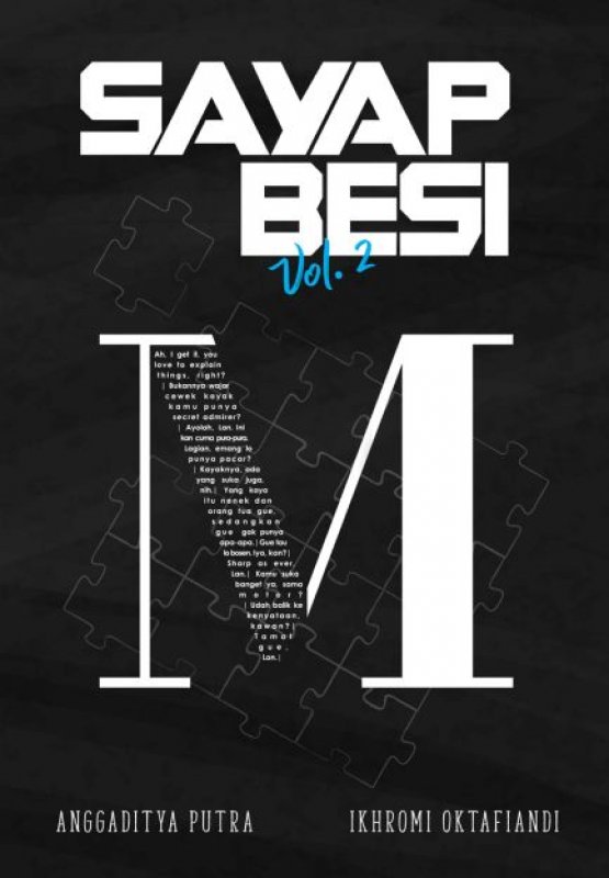 Cover Buku Sayap Besi Vol. 2 (end year sale)