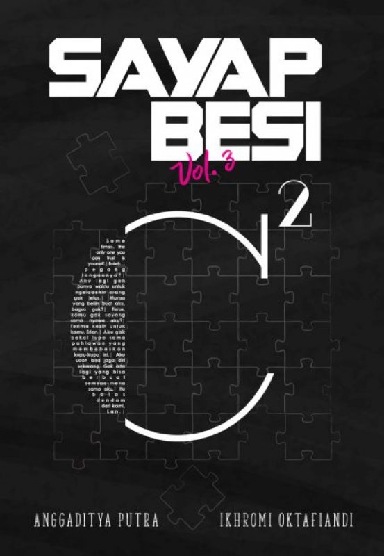 Cover Buku Sayap Besi Vol. 3 [ Bonus Shoutbag]