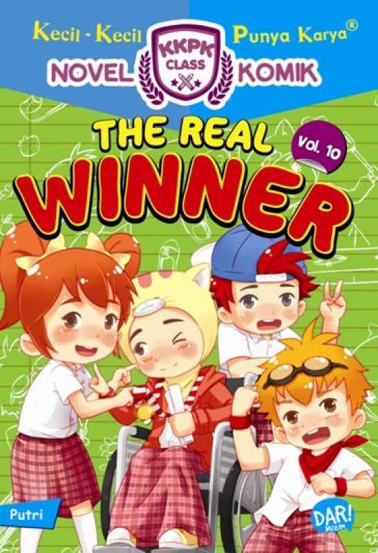 Cover Buku KKPK Class Nomik: The Real Winner