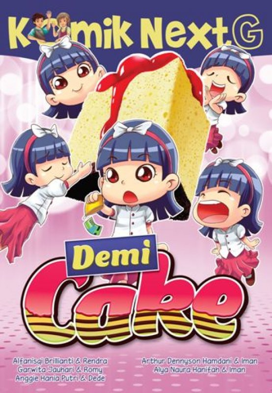Cover Buku Komik Next G: Demi Cake (Republished)