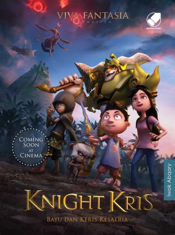 Cover Buku Knight Kris : Bayu dan Keris Ksatria