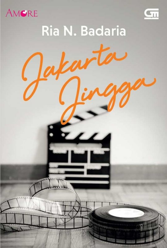Cover Buku Amore: Jakarta Jingga