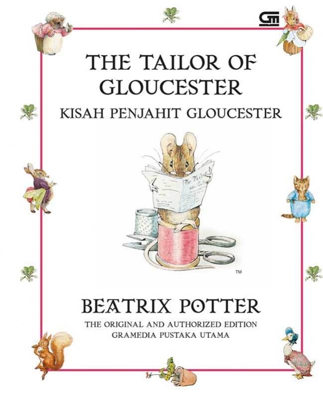 Cover Buku Kisah Penjahit Gloucester (The Tale of The Tailors of Gloucester) HC