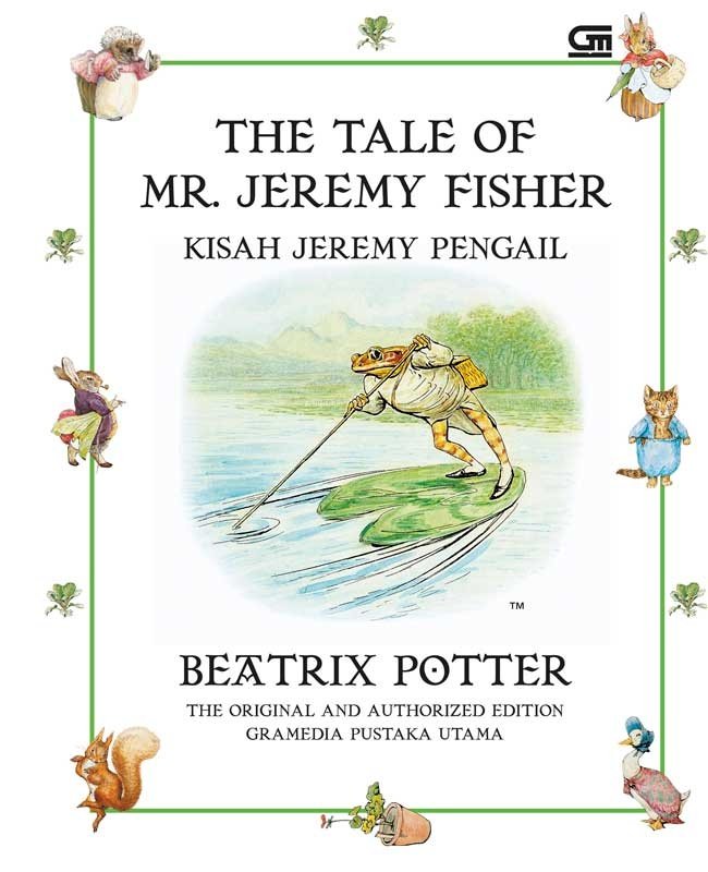 Cover Buku Kisah Jeremy Pengail (The Tale of Jeremy Fisher) HC