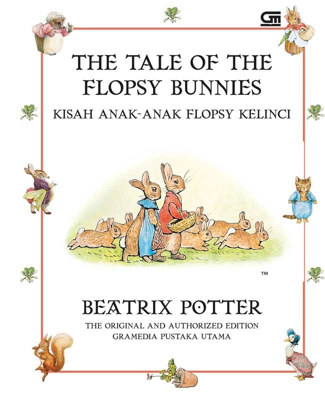 Cover Buku Kisah Anak-Anak Flopsy Kelinci (The Tale of Flopsy Bunnies) HC