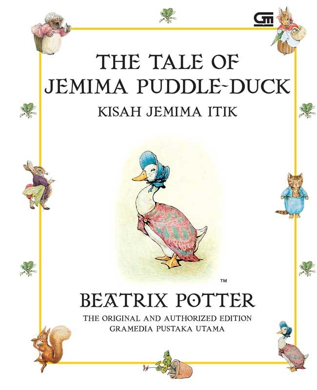Cover Buku Kisah Jemima Itik (The Tale of Jemima Puddle-Duck) HC