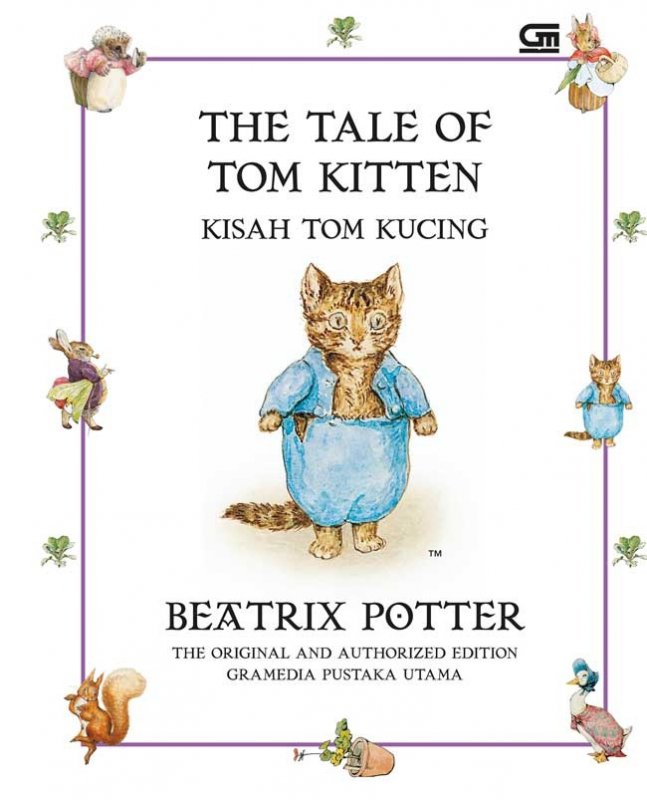 Cover Buku Kisah Tom Kucing (The Tale of Tom Kitten) HC