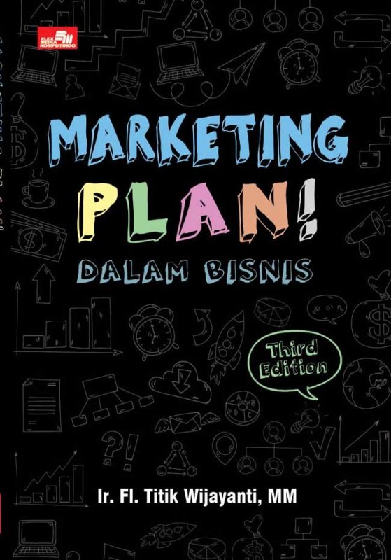 Cover Buku Marketing Plan! Dalam Bisnis (Third Edition)