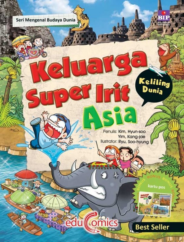 Buku Keluarga Super Irit Keliling Dunia Asia Bukukita