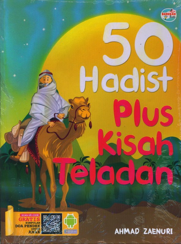 Cover Buku 50 Hadits Plus Kisah Teladan