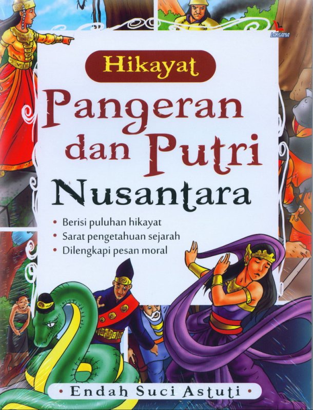Cover Buku Hikayat Pangeran dan Putri Nusantara