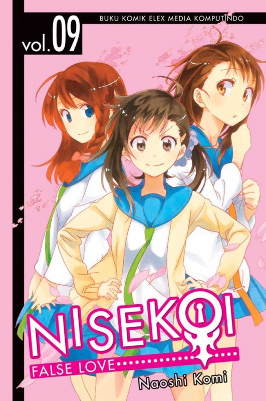 Cover Buku Nisekoi : False Love 9