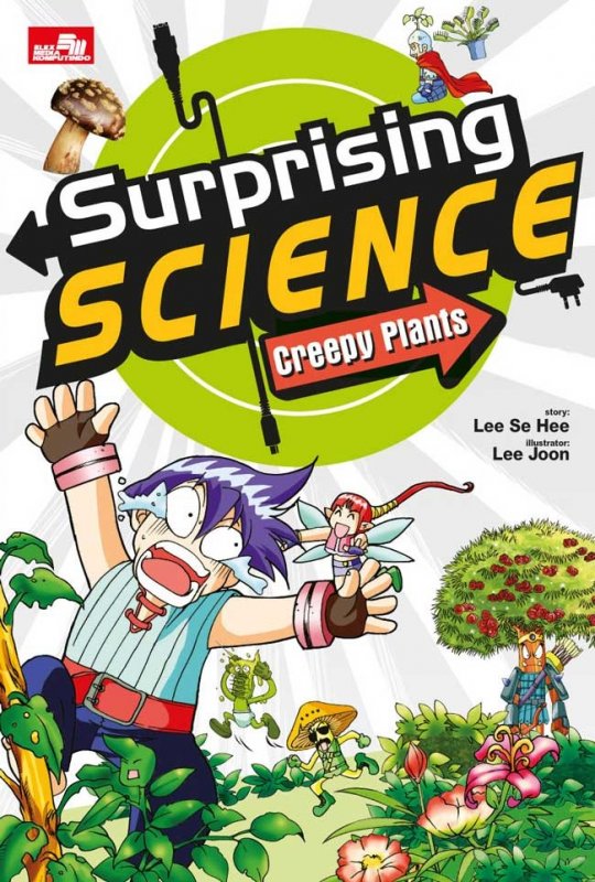 Cover Buku Surprising Science: Creepy Plants