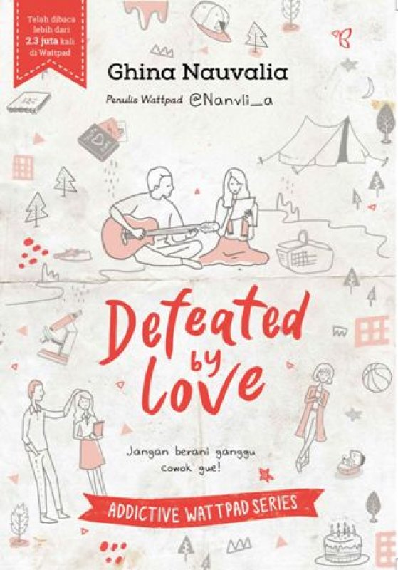 Cover Buku Defeated by Love