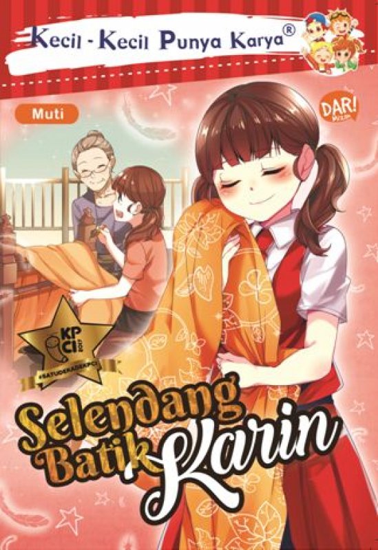 Cover Buku KKPK: Selendang Batik Karin