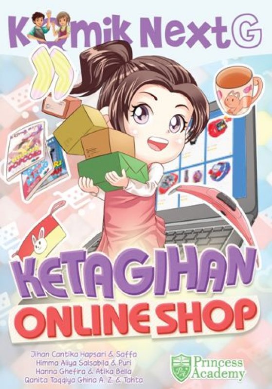 Cover Buku Komik Next G: Ketagihan Online Shop
