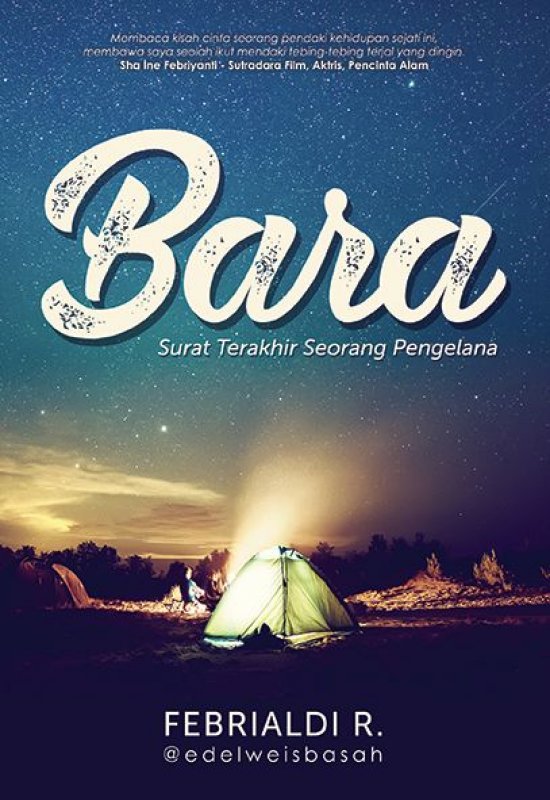 Cover Buku Bara [Edisi TTD + Bonus Shout Bag] (Promo Best Book)