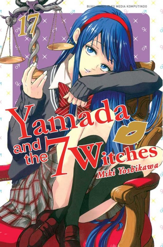 Cover Buku Yamada & The 7 Witches Vol. 17