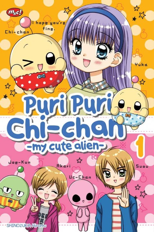 Cover Buku Puri Puri Chi-Chan - My Cute Alien 01
