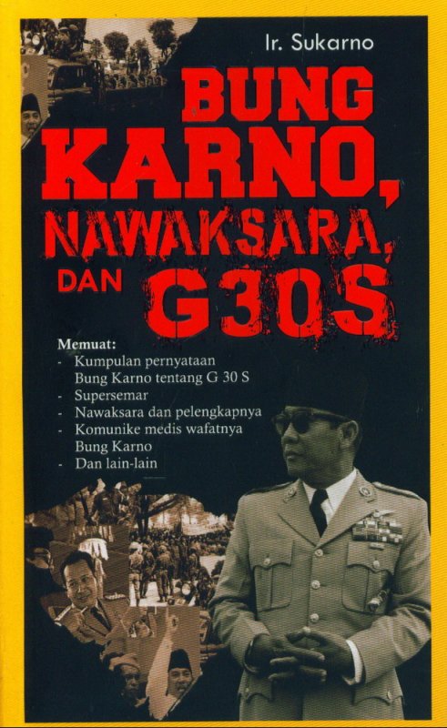 Cover Buku Bung Karno, Nawaksara Dan G30S