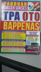 PANDUAN TOKCER SUKSES TPA OTO BAPPENAS (BONUS CD CAT)