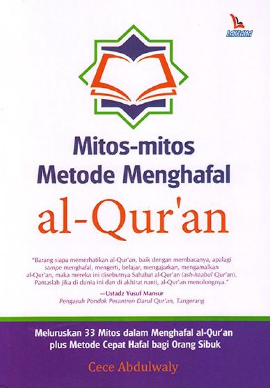 Cover Buku Mitos-Mitos Metode Menghafal Al-Quran