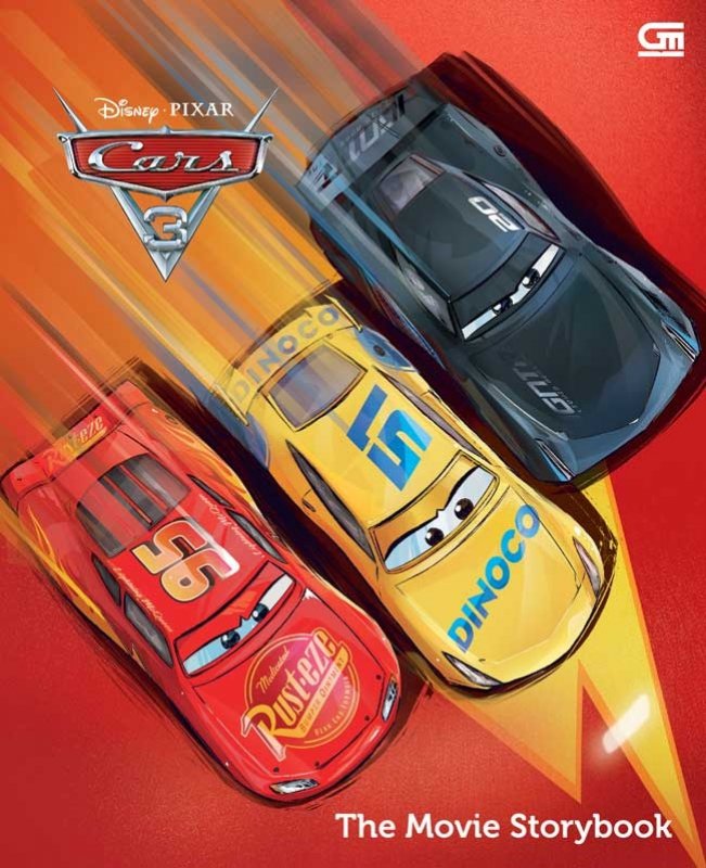Cover Buku Cars 3: The Movie Storybook