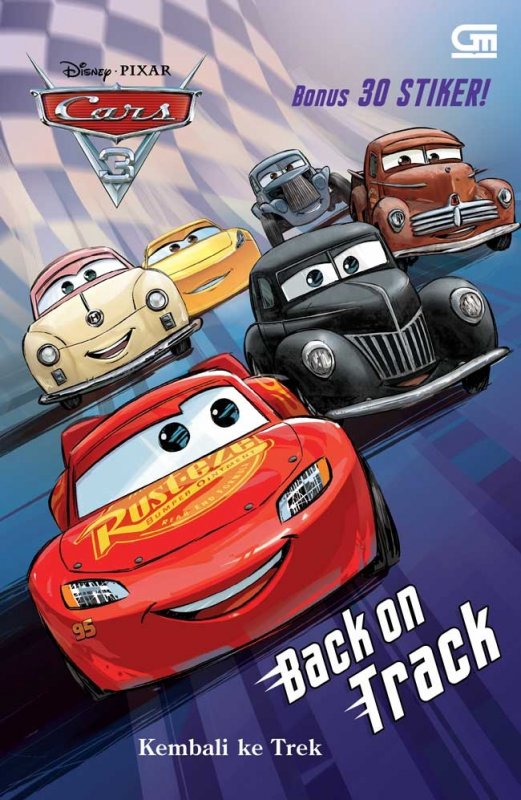 Cover Buku Cars 3: Kembali Ke Trek (Back on Track)