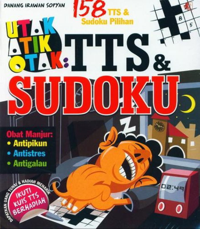 Cover Buku Utak Atik Otak TTS dan Sudoku (BK) (Disc 50%)