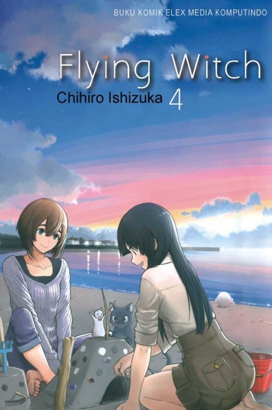 Cover Buku Flying Witch 4