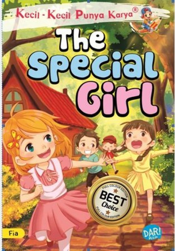 Cover Buku KKPK FULL COLOUR: THE SPECIAL GIRL