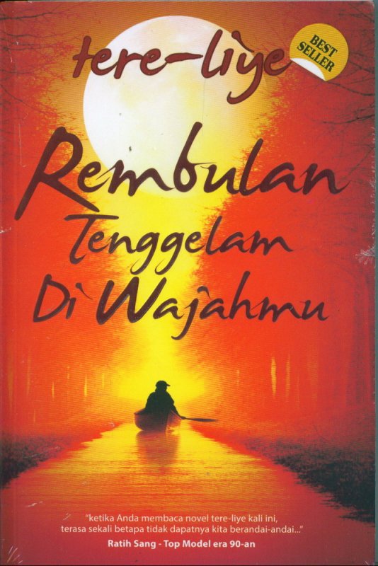 Cover Buku Rembulan Tenggelam di Wajahmu (BK)