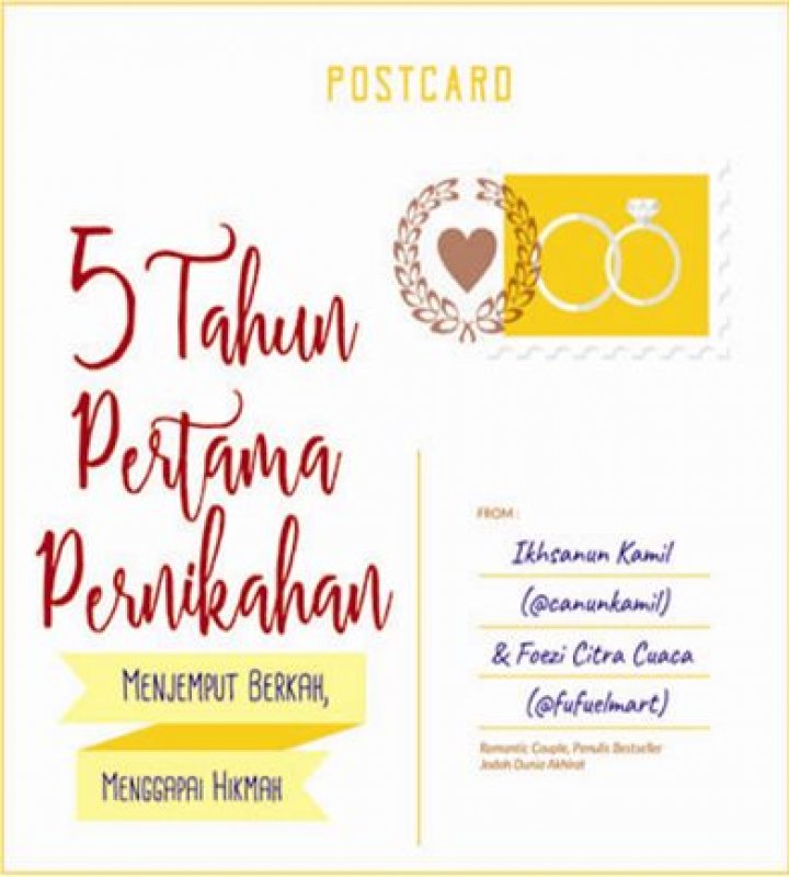 Cover Buku 5 Tahun Pertama Pernikahan [Edisi TTD]