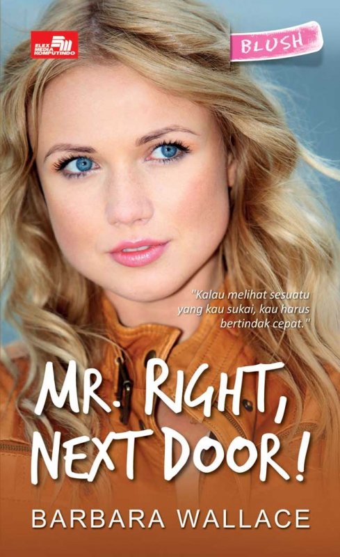 Cover Buku HQ Blush: Mr. Right, Next Door!