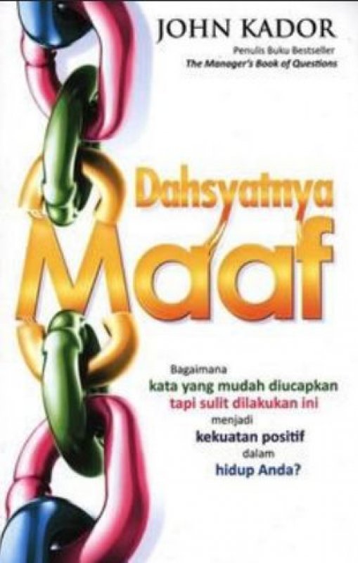 Cover Buku Dahsyatnya Maaf (BK)