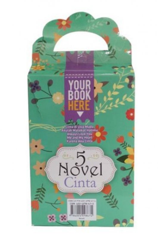 Cover Buku Box Paket 5 Novel Cinta (BK)
