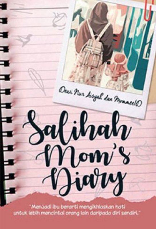 Cover Buku Salihah Moms Diary
