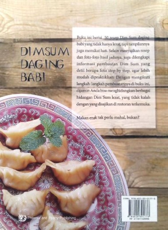 Cover Belakang Buku Dimsum Daging Babi (Disc 50%)