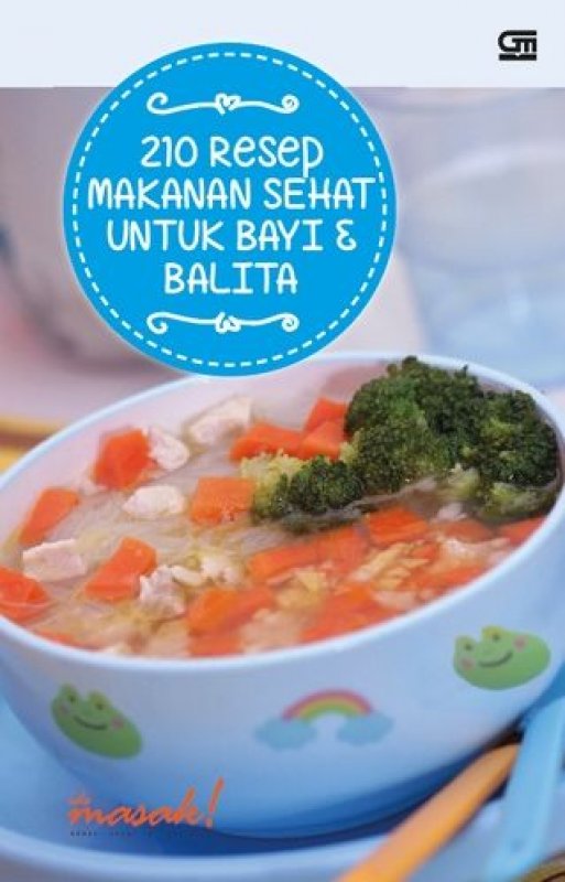 Cover Buku 210 Resep Makanan Sehat Untuk Bayi & Balita