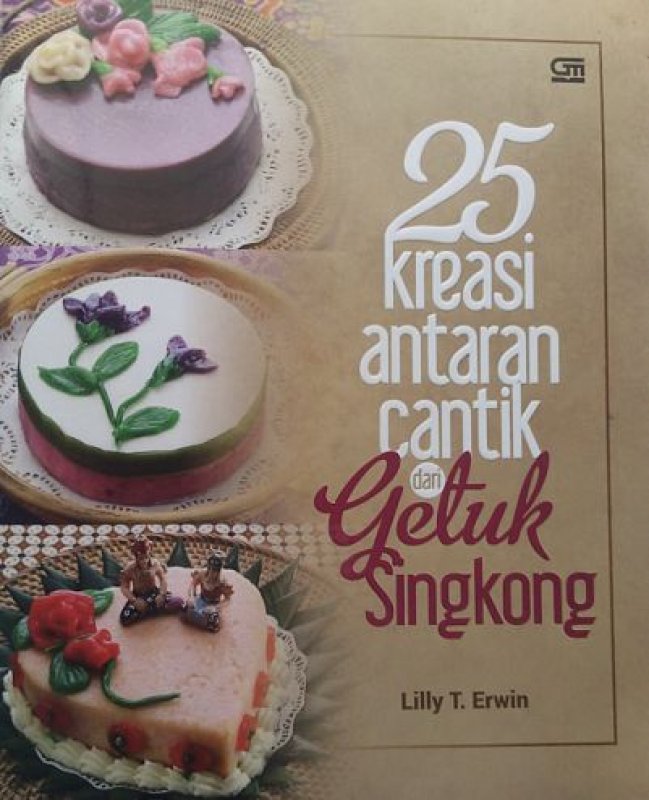 Cover Buku 25 Kreasi Antaran Cantik dari Getuk Singkong