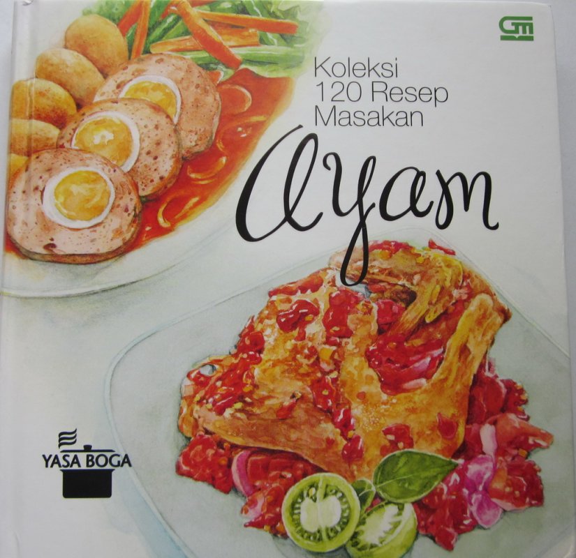 Cover Buku Koleksi 120 Resep Masakan Ayam (HC)