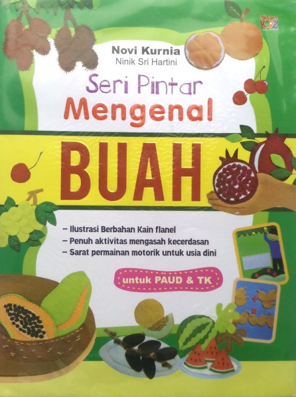 Cover Buku Seri Pintar Mengenal Buah untuk PAUD & TK (Disc 50%)