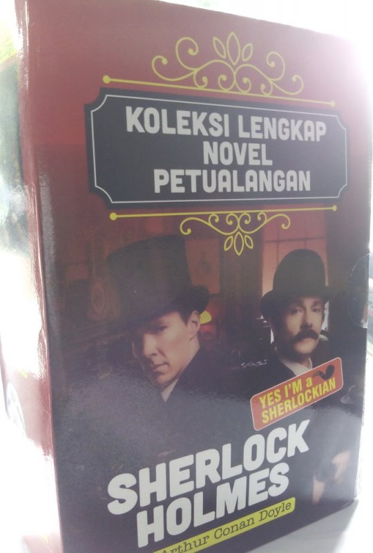 Cover Buku Koleksi Lengkap Novel Petualangan Sherlock Holmes