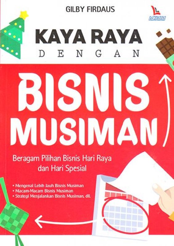 Cover Buku Kaya Raya Dengan Bisnis Musiman